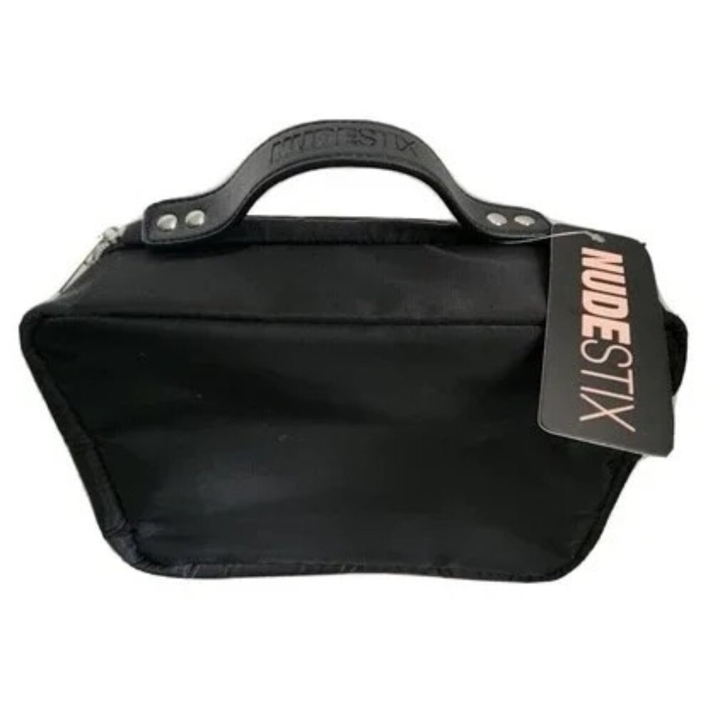 NWT NUDESTIX Black Hanging Cosmetic Travel Bag Case Organizer